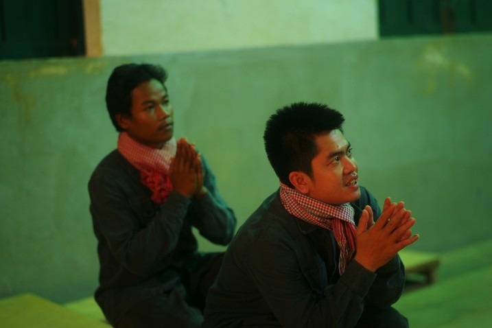 Norng Chantha et Sim Sophal, Battambang ⓒ Arno Lafontaine, 2013.